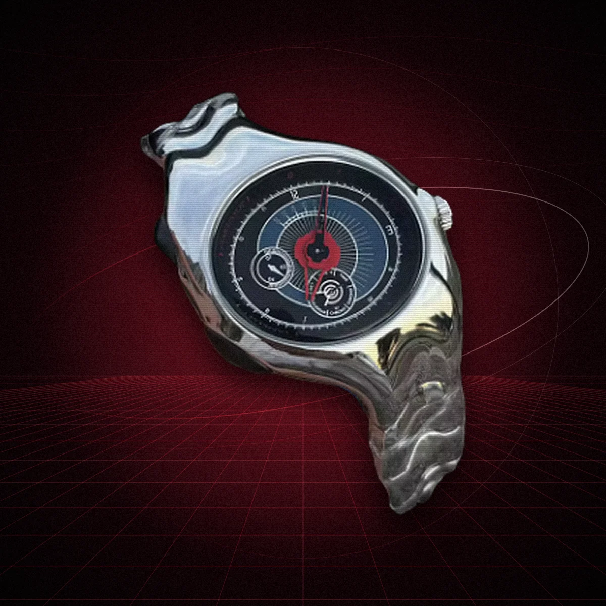 Reloj Y2K Red Crono de Overtime Y2K